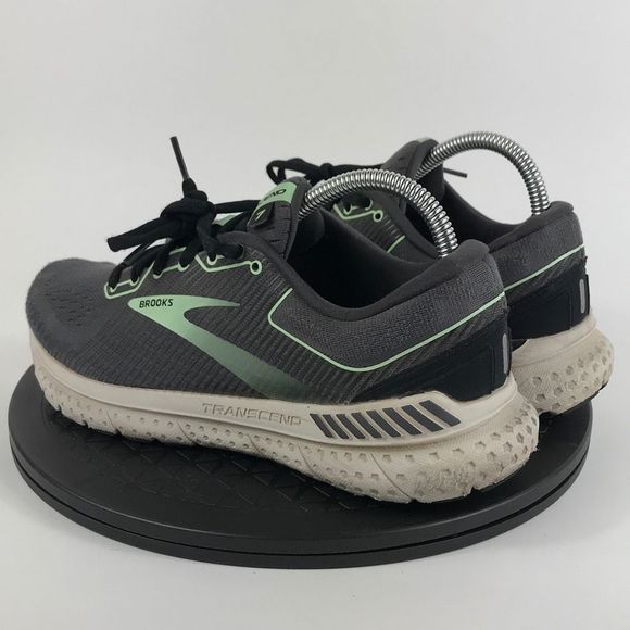 Brooks Transcend 8 Gray/Green Athletic Running Shoes 1203191B082 Women’s Size 9 - Picture 7 of 12